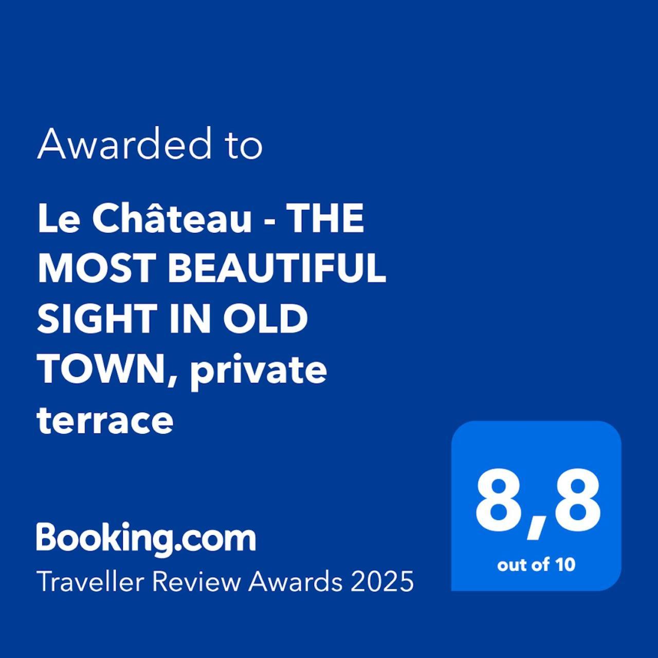 Le Chateau - The Most Beautiful Sight In Old Town, Private Terrace Nicea Zewnętrze zdjęcie